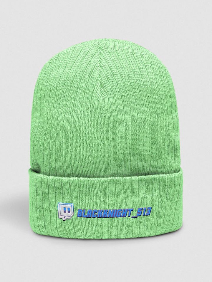 Blackknight513 Atlantis Ribbed Knit Beanie B product image (6)