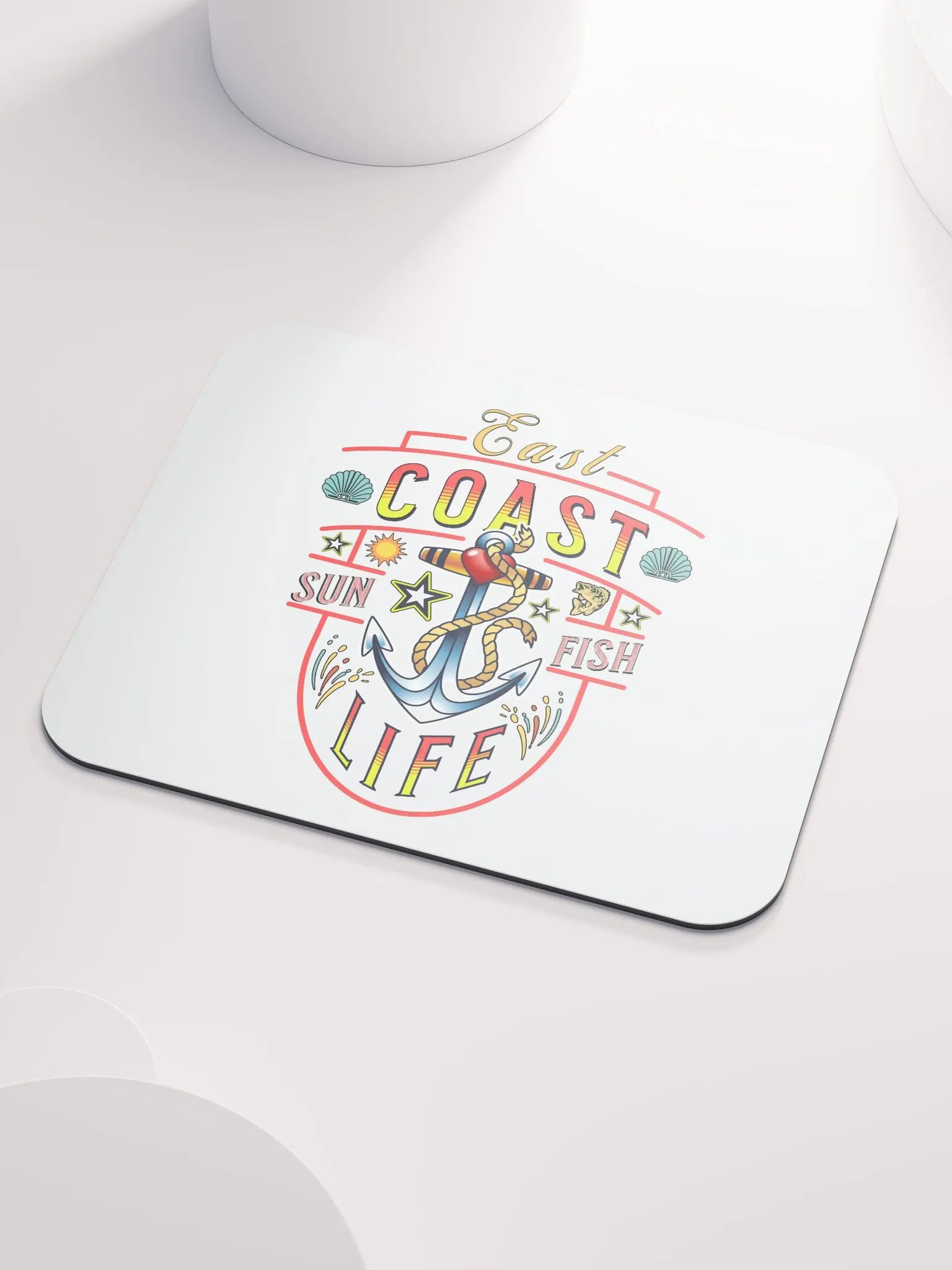 East Coast Life Nautical Mouse Pad product image (3)
