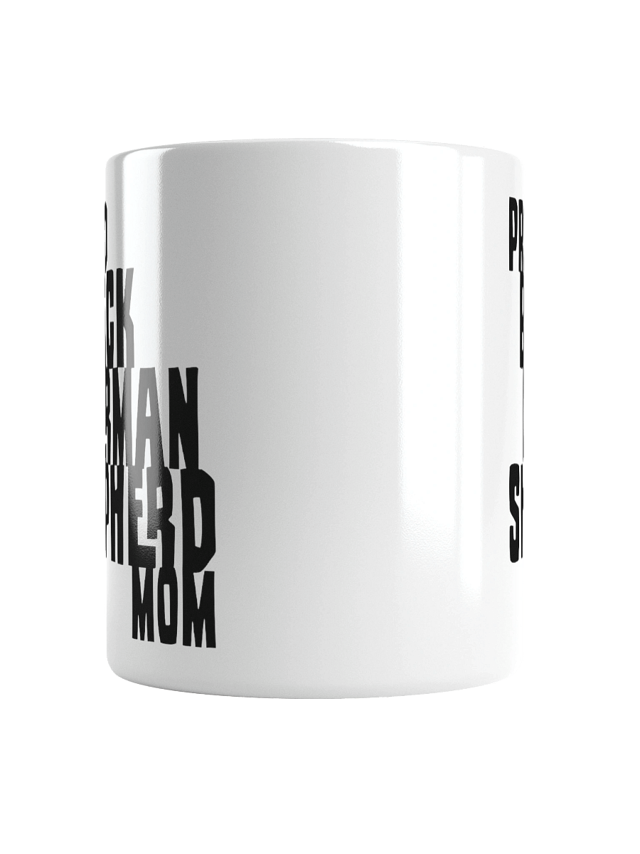 Proud Black German Shepherd Mom Small Mug For GSD Lovers product image (8)