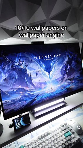 ALL WALLPAPERS 🔗 IN BIO

Wallpaper Engine is on Steam. Rainmeter tutorial for the day/date is linked in my bio @nightxparade ...