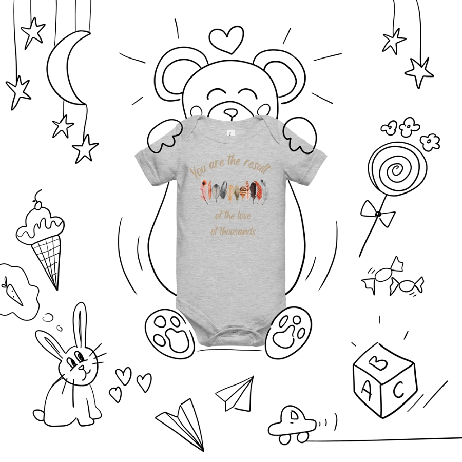 UltraSoft Baby Short Sleeve Onesie product image (5)