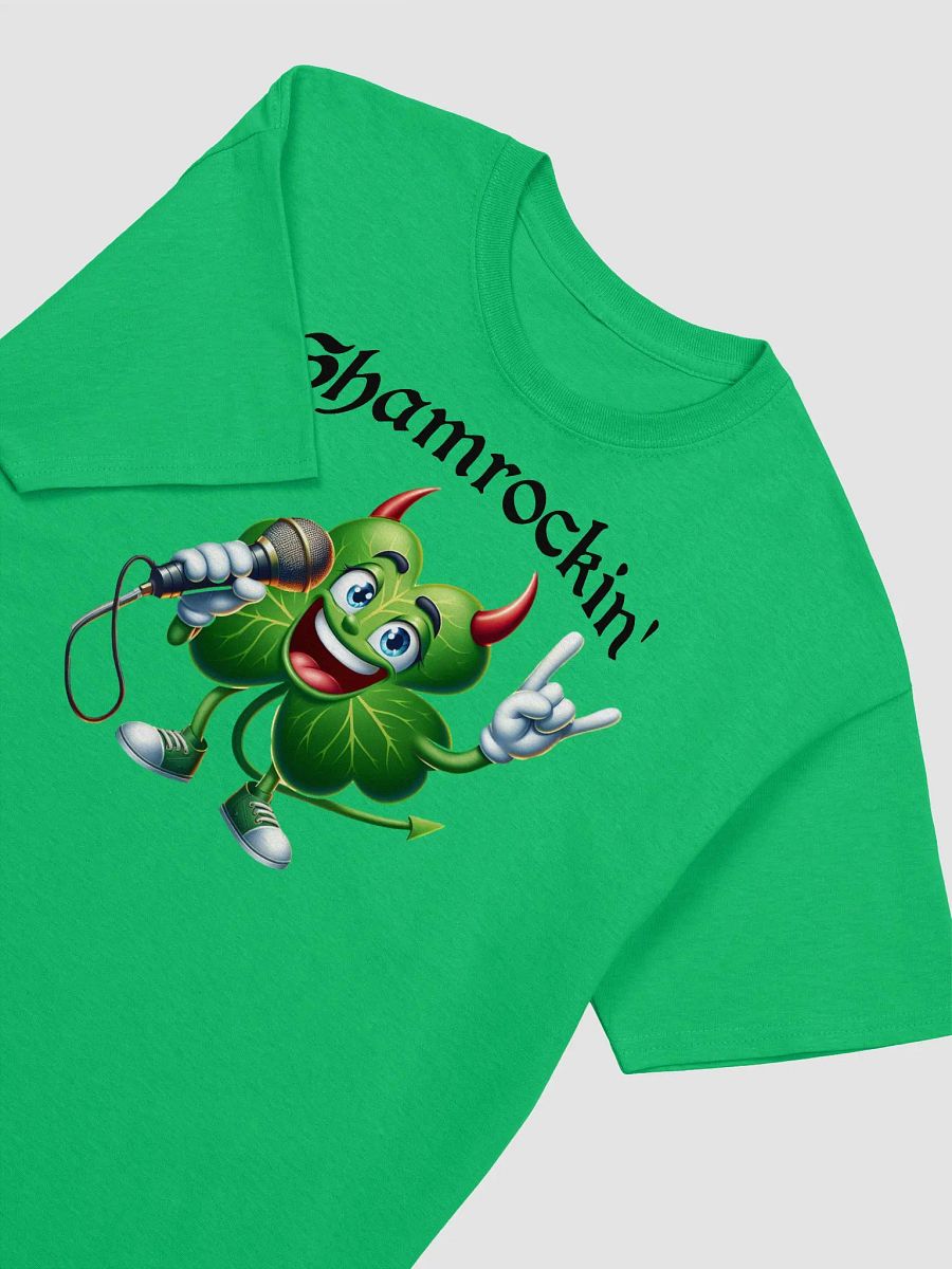 Shamrockin' Rockstar Tee: Unleash Your Inner Irish Rock God! product image (6)