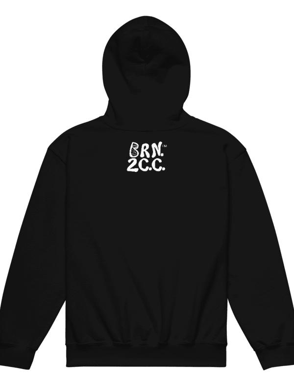 Boys' | BOURNE to Cape Cod™ | DTG Vintage Print | Youth Heavy Blend Hooded Sweatshirt | Rugged, Cozy, Adventure-Ready | White Logo product image (6)