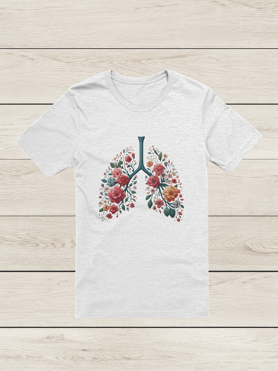 "Lungs Surrounded by Flowers" t-shirt product image (8)