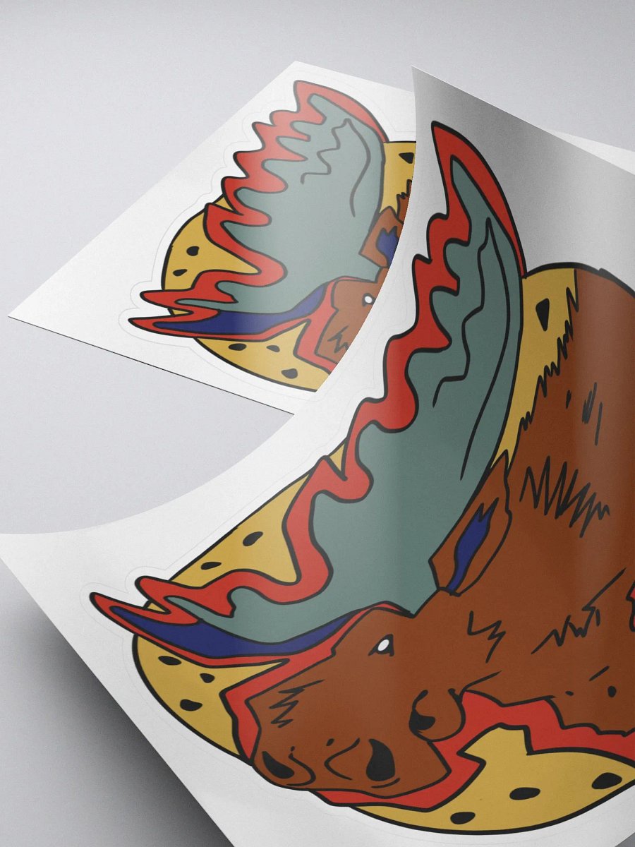 Vapormoose bubble free stickers product image (5)
