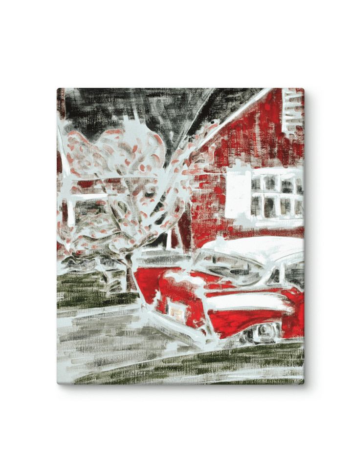 In the Window Behind the Woman (1985) on canvas product image (2)
