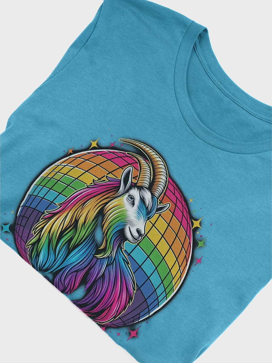 Disco Ball Goat Pride 2024 Tee - Light Colors product image (5)