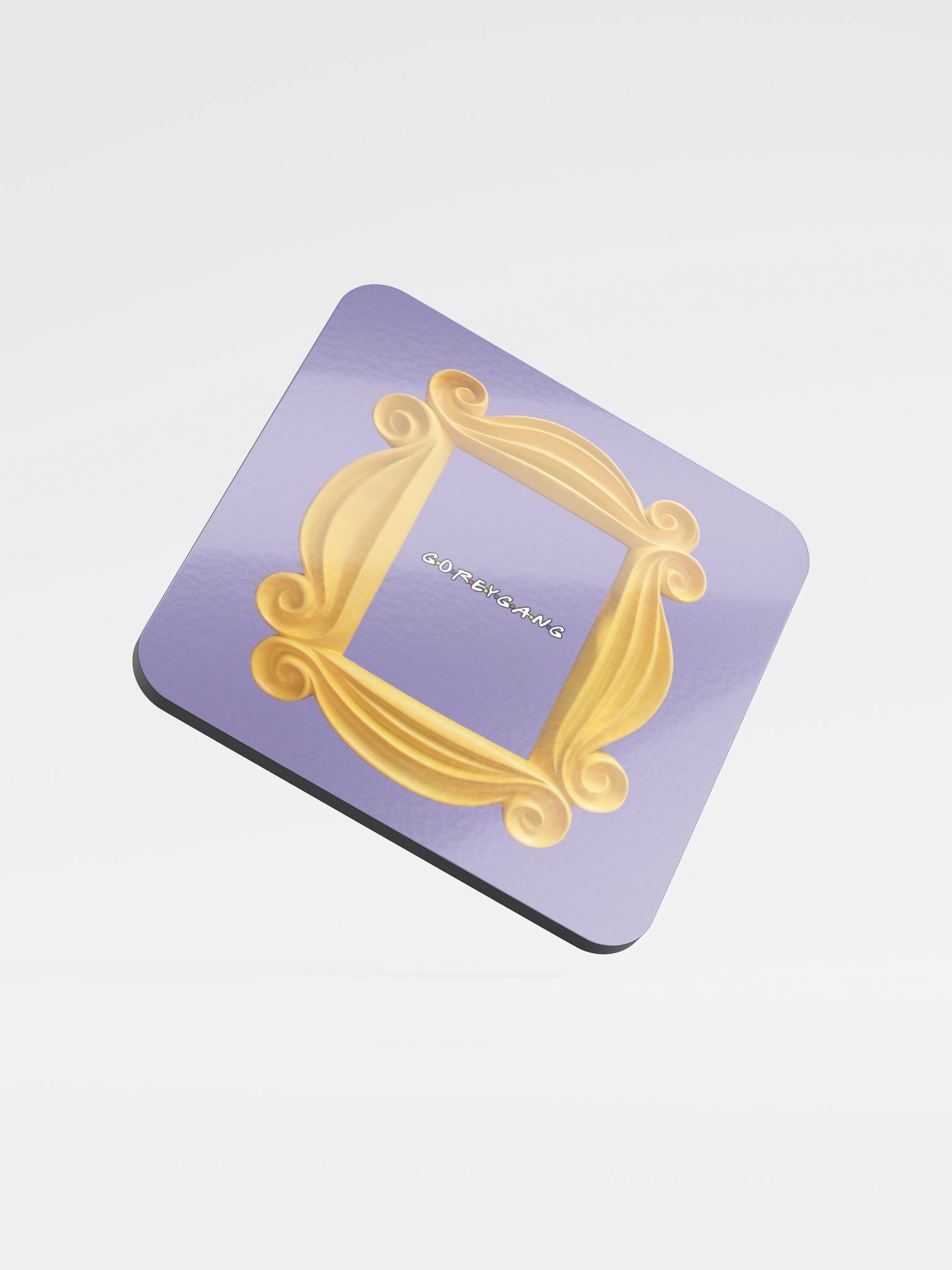 G•O•R•E•Y•G•A•N•G - Glossed Cork Coaster product image (1)