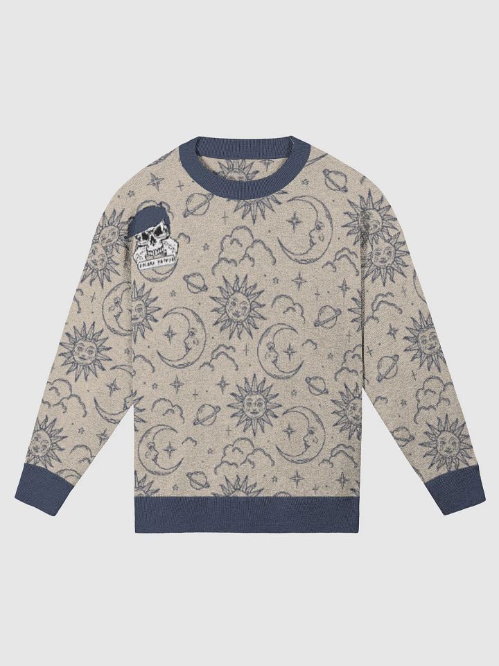 Enigma Nation Knitted Crewneck Sweater Relaxed Fit 7 product image (5)