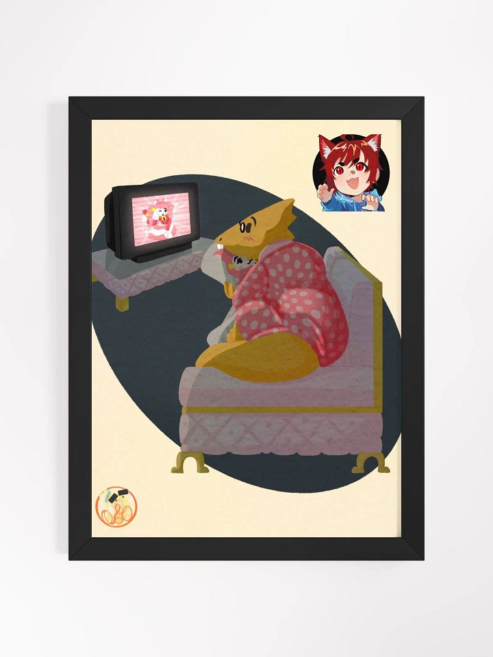 Relaxing Alphys - Poster product image (1)