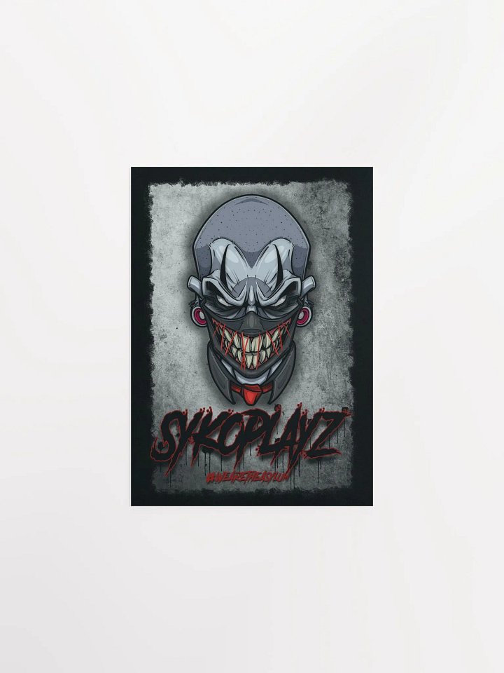 SykoPlayz Red Poster product image (6)