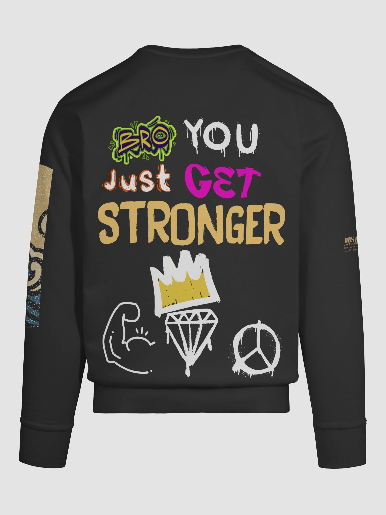 Strength Sweater – 40 Years Edition whiteout product image (11)