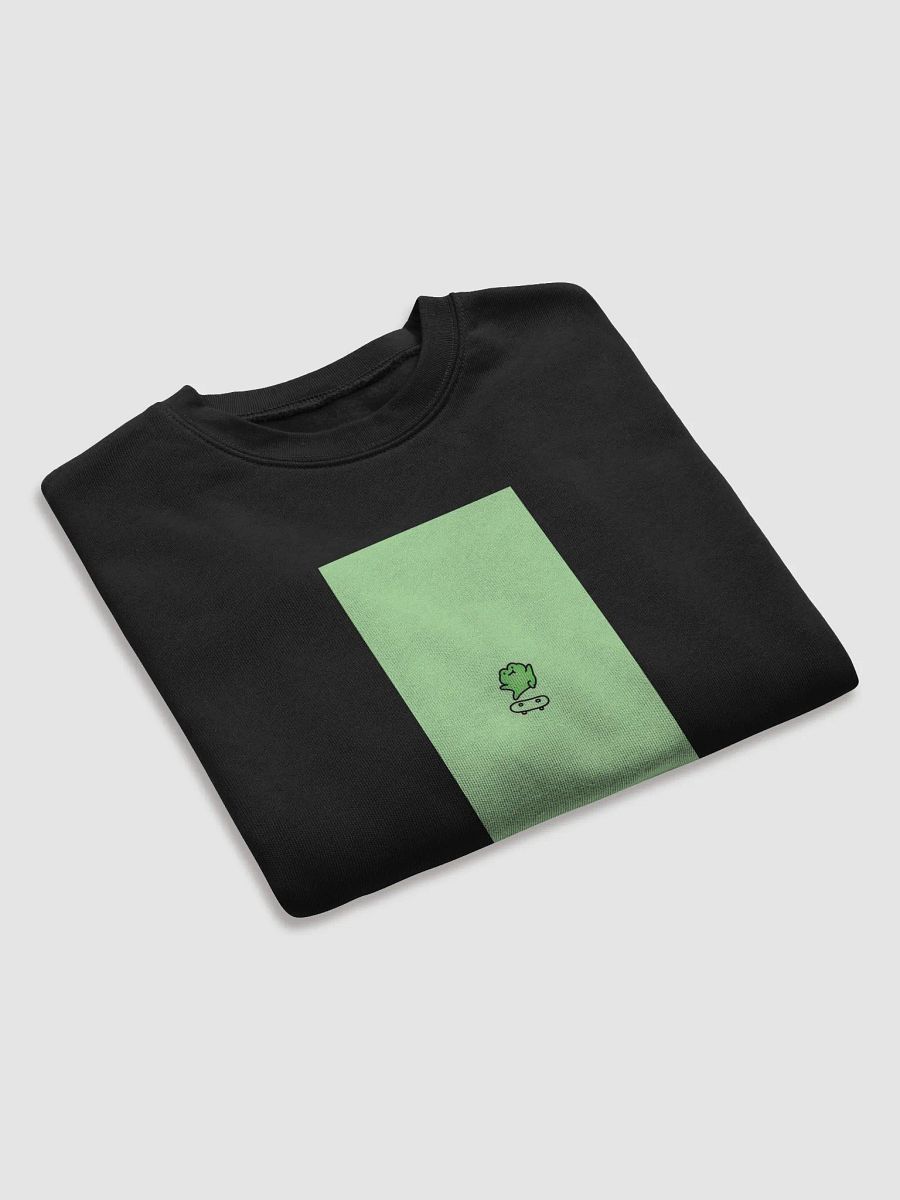 Froggy Skateboard Trick Fleece Crop Sweatshirt product image (32)