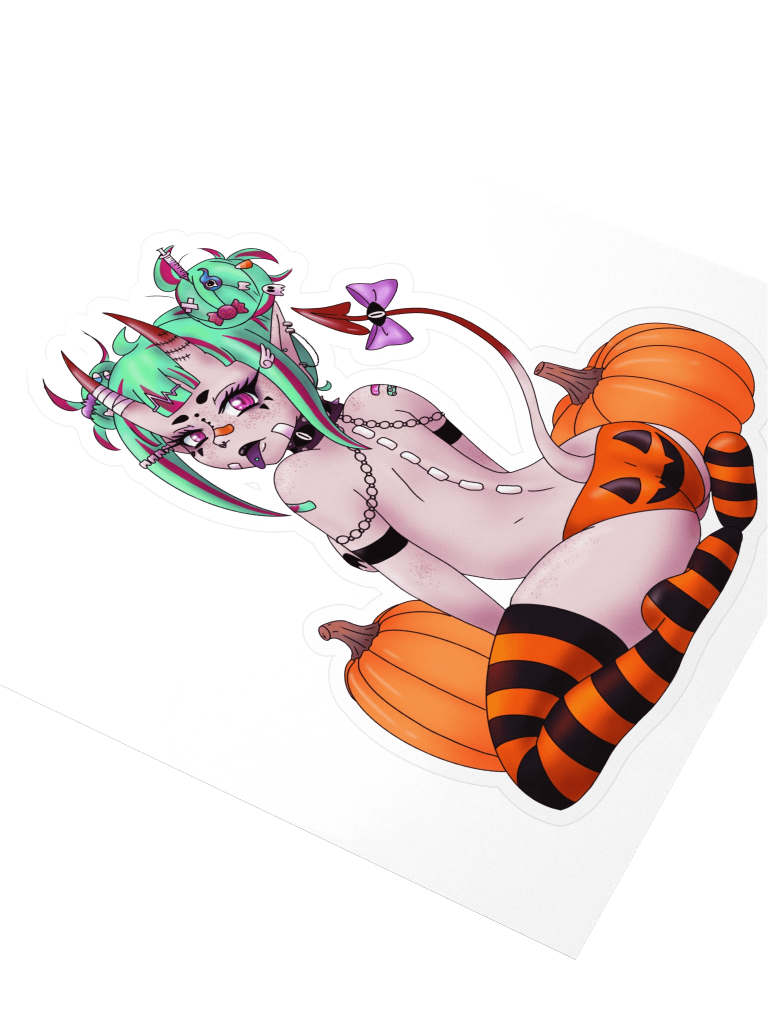 Pumpkin Booty Gar Sticker product image (3)