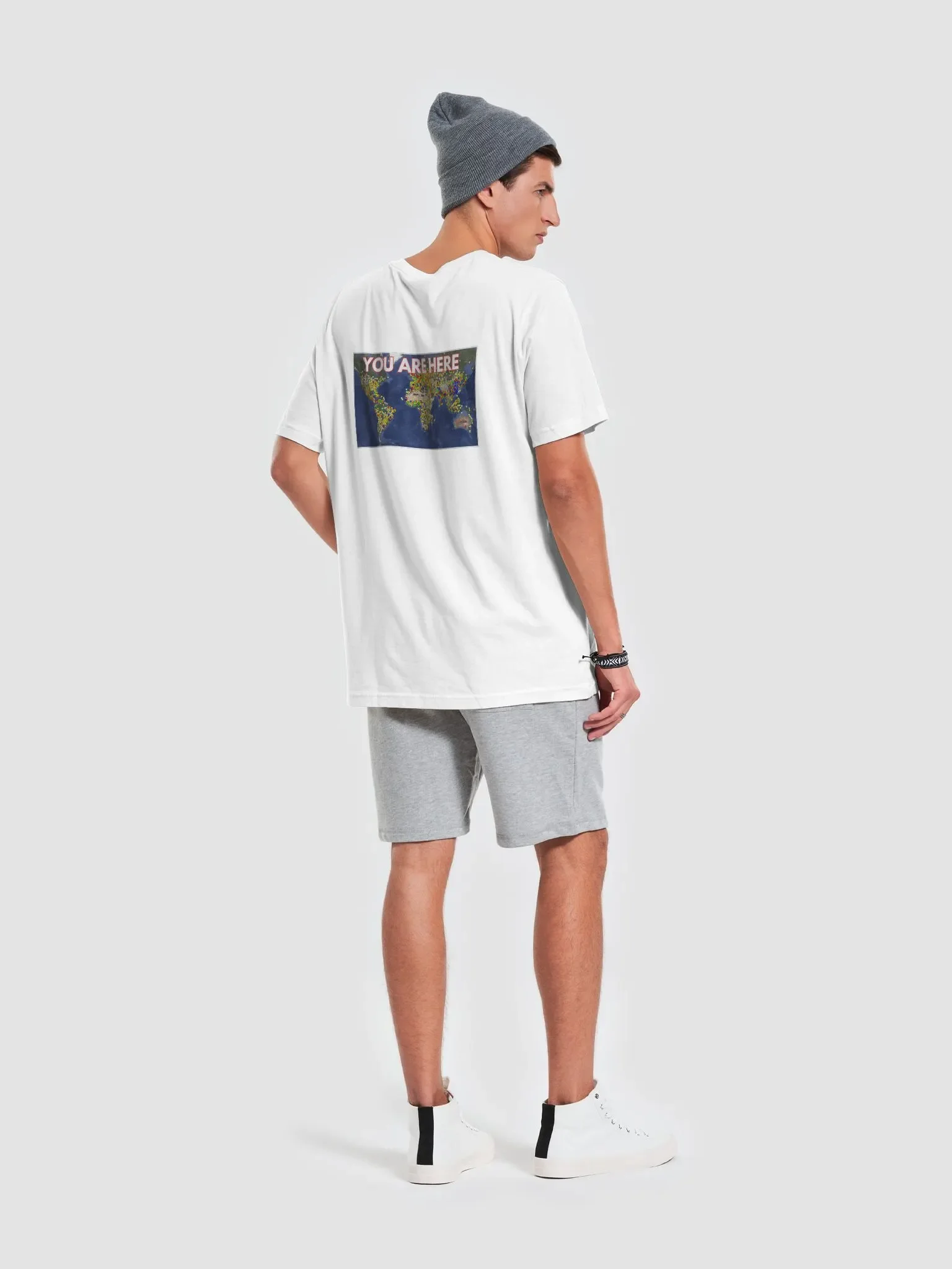 hugequiz World "You Are Here" T-Shirt product image (316)