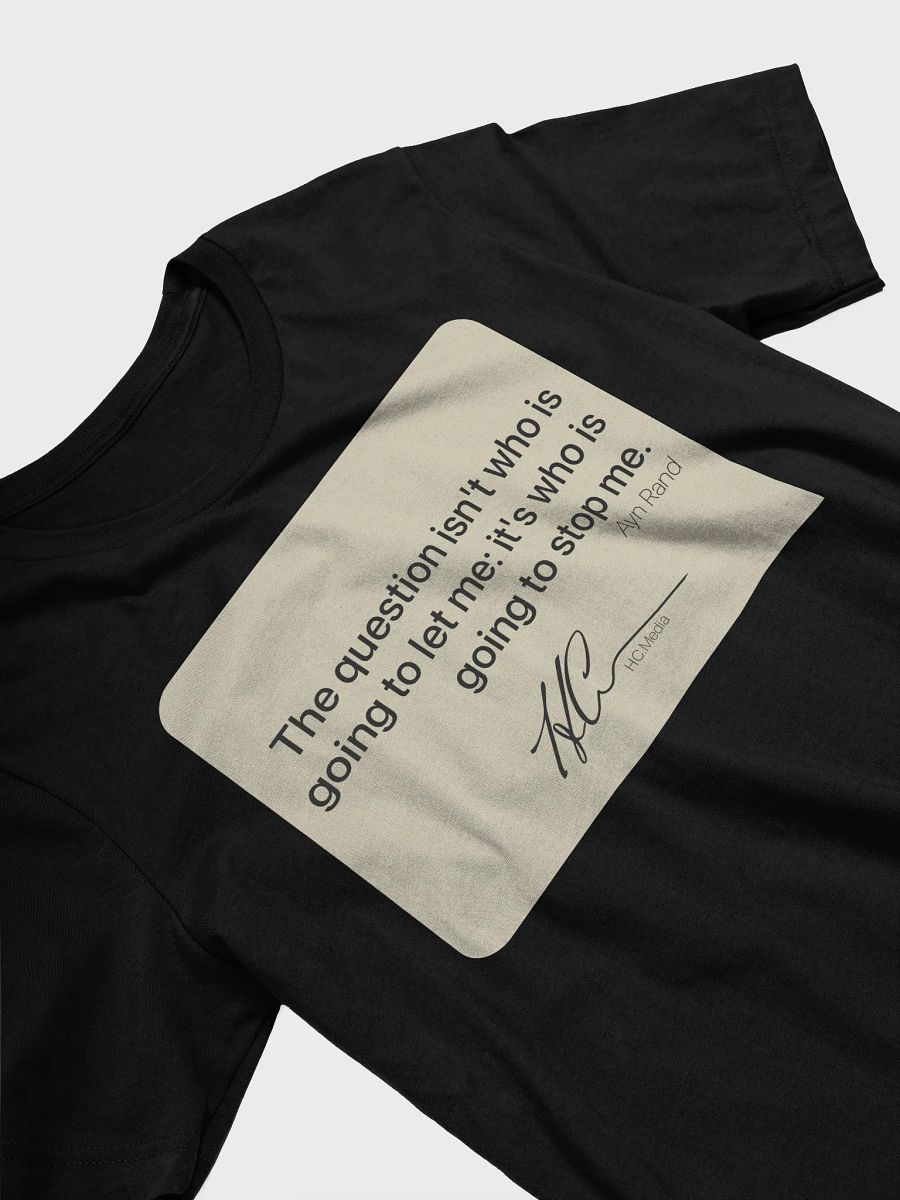 Ayn Rand Q1 - T-Shirt Beige product image (3)