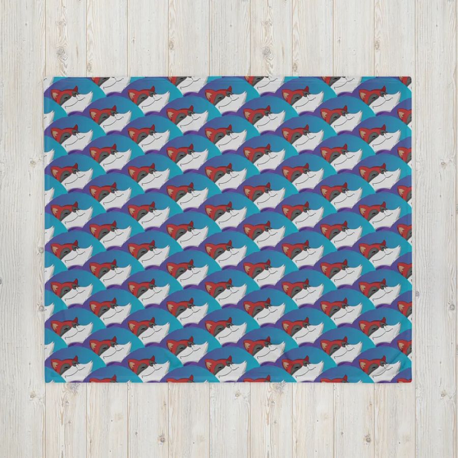 Red Trash Panda Love Blanket product image (16)