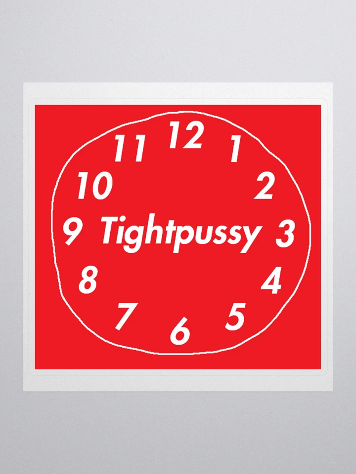 Tightpussy Clock Sticker product image (2)
