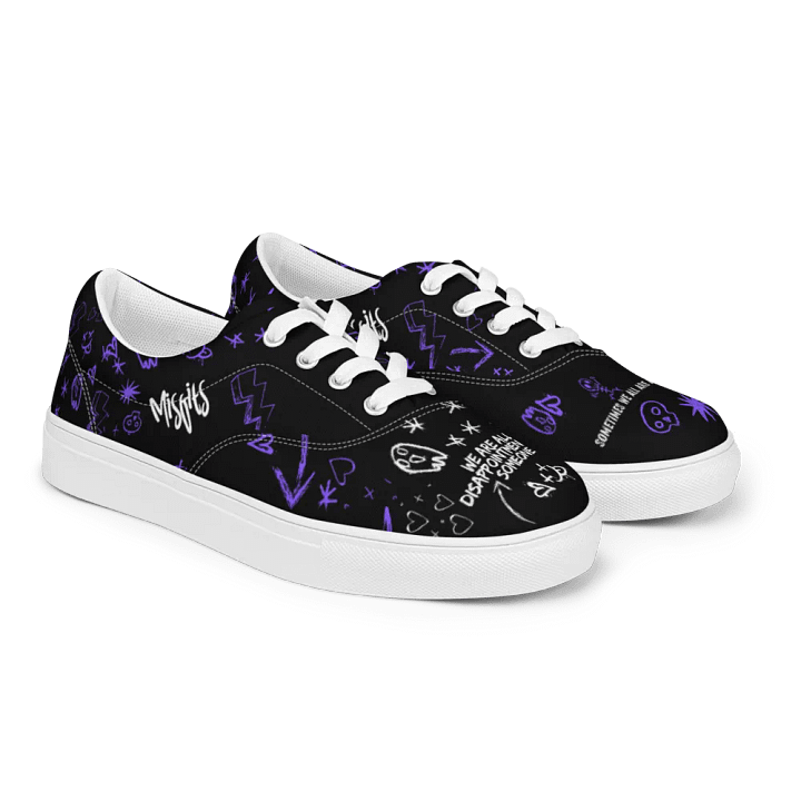 Misfits Graffiti Women's Canvas Sneakers product image (1)