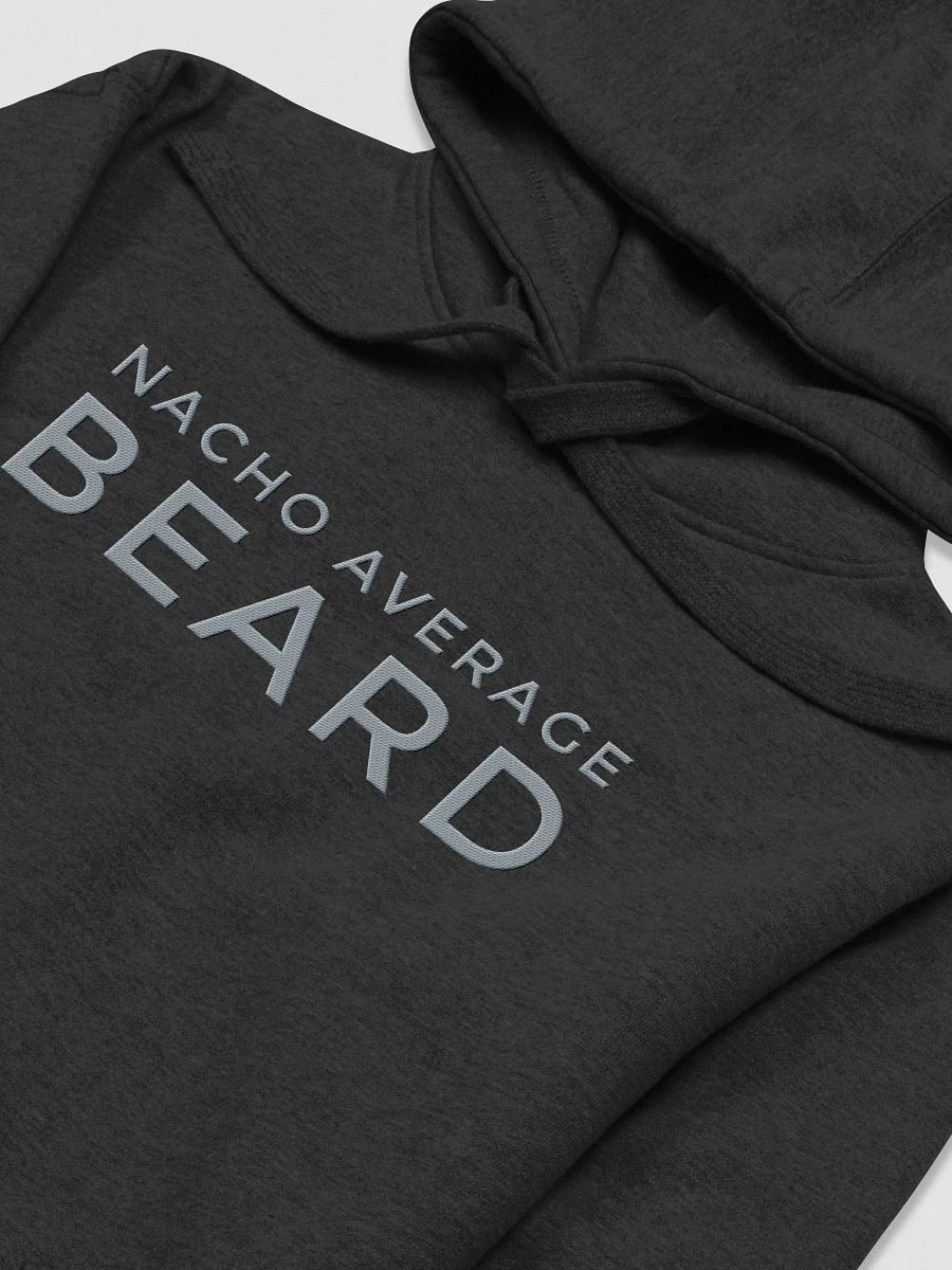 Men's Nacho Average Beard Hoodie (Grey Embroidery) product image (2)
