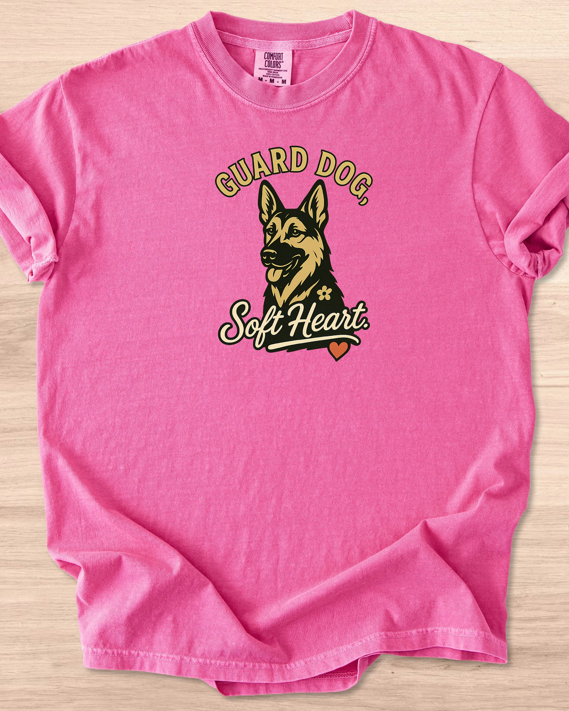 Guard Dog Soft Heart (German Shepherd) Tee product image (30)
