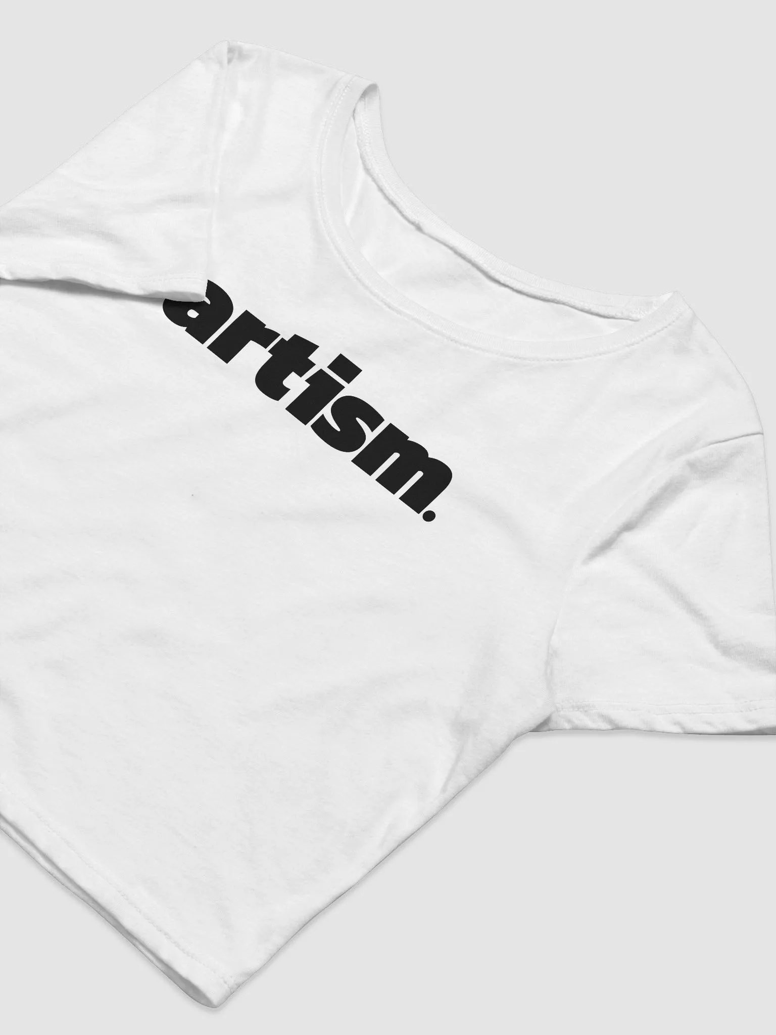 no diddy party. show your belly. artism. crop. shirt. product image (5)
