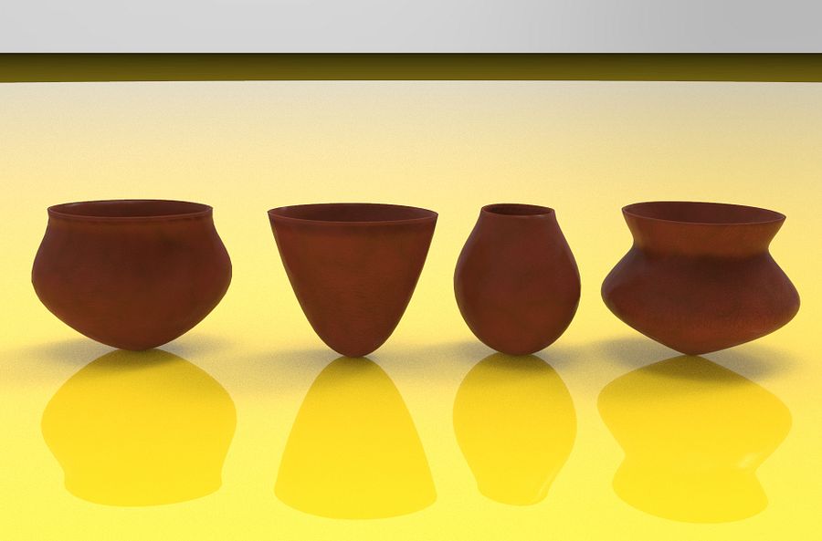 Diya Vase Parametric Design Grasshopper Rhino Files Download product image (1)