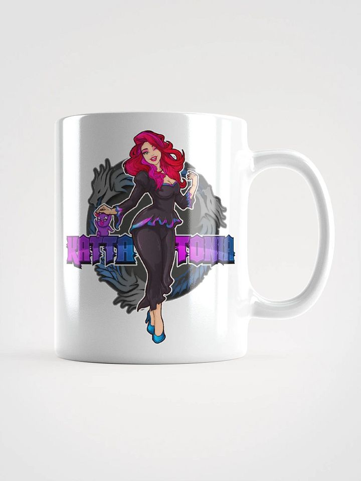 White Kattatonia Mug - Logo 1 product image (1)