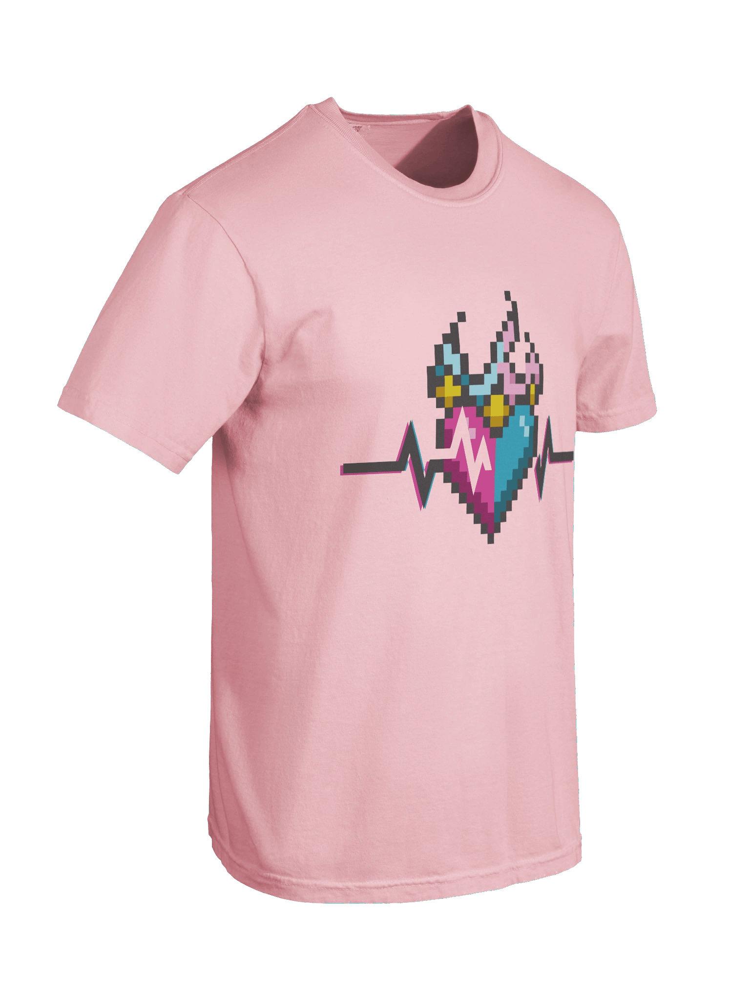 Sacred Heartbeats Pixel Tee product image (38)