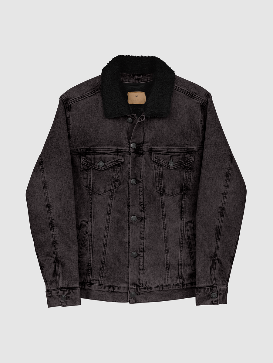 denim sherpa jacket product image (3)