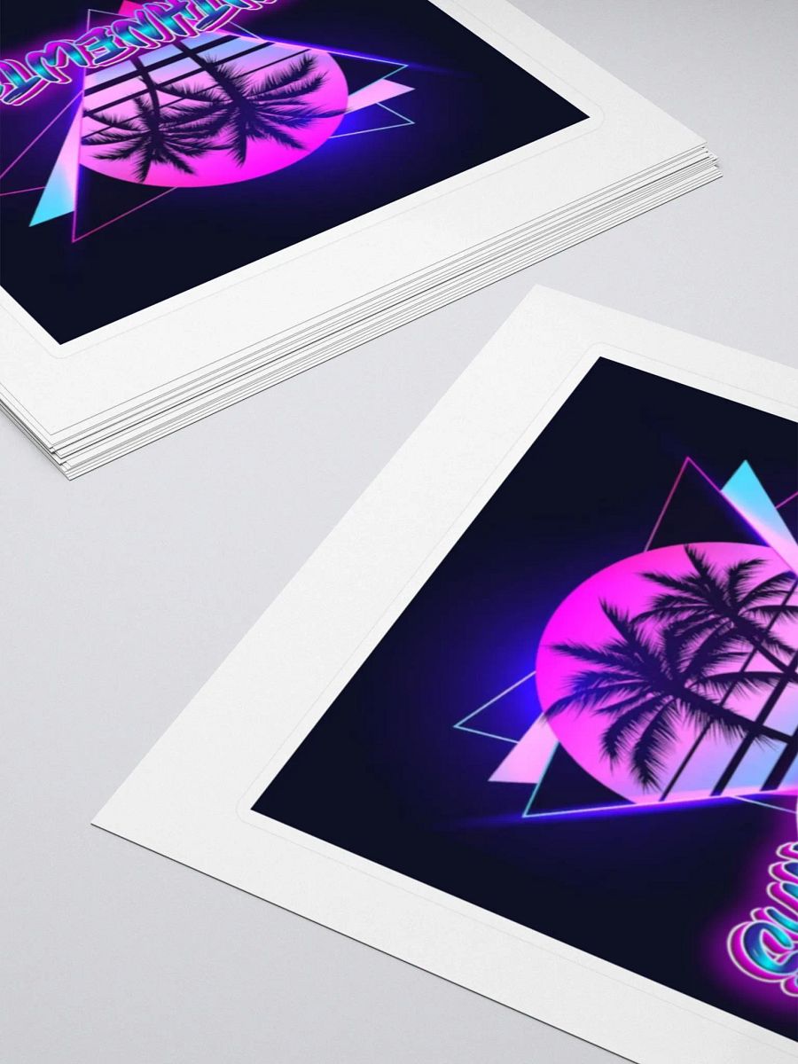 SynthNewt1984 Logo Sticker product image (4)