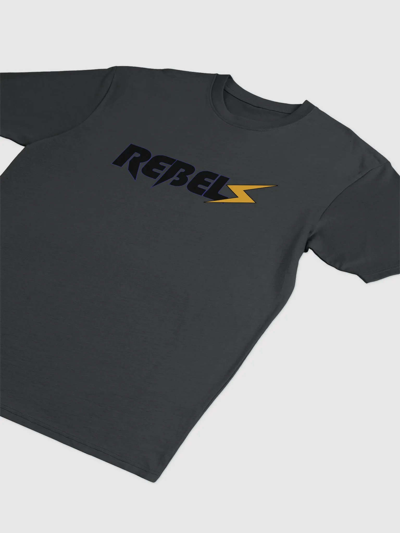 Rebels T-Shirt Black | Black/Orange / Blue Outline product image (3)