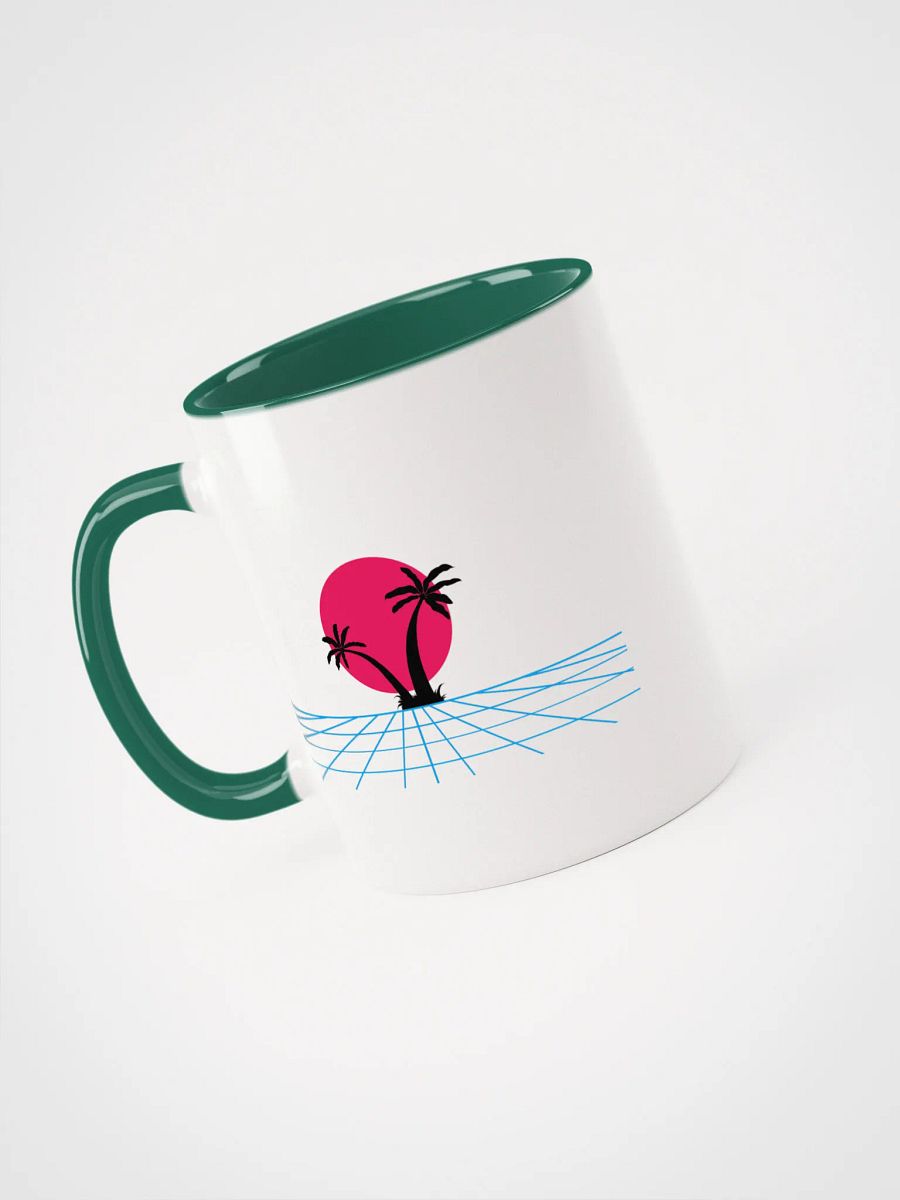Synthwave Sunset Ceramic Mug product image (6)