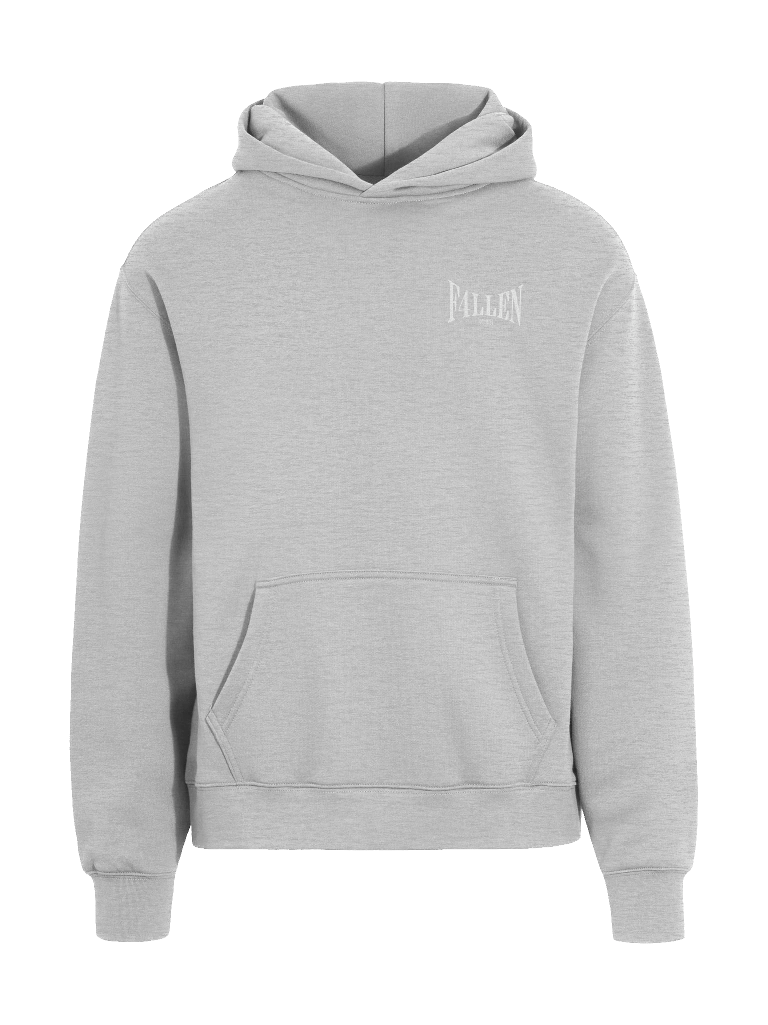 F4LLEN Blue Flower Hoodie [ White ] product image (3)