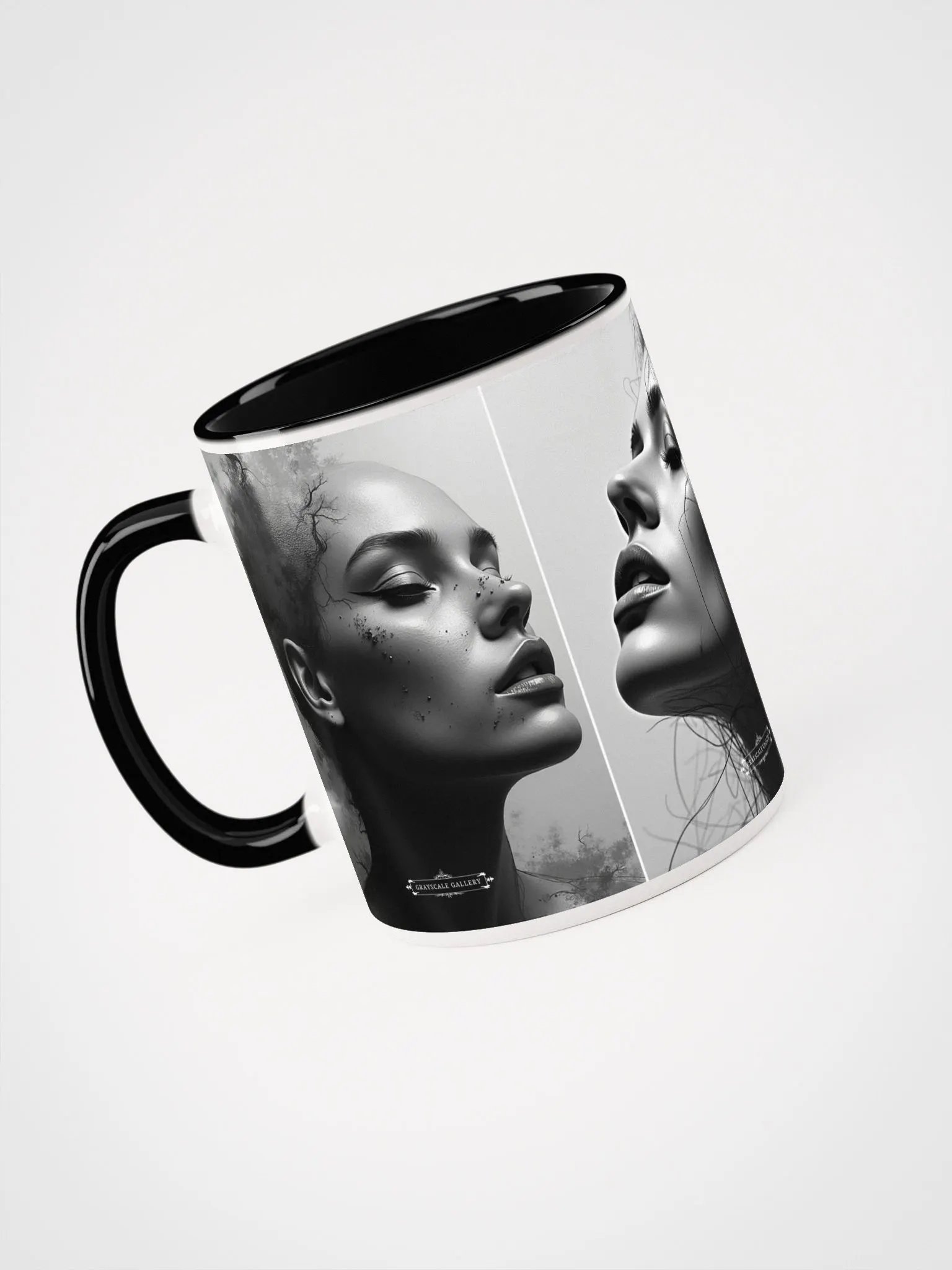 Artistic Profile Portraits Ceramic Mug product image (6)