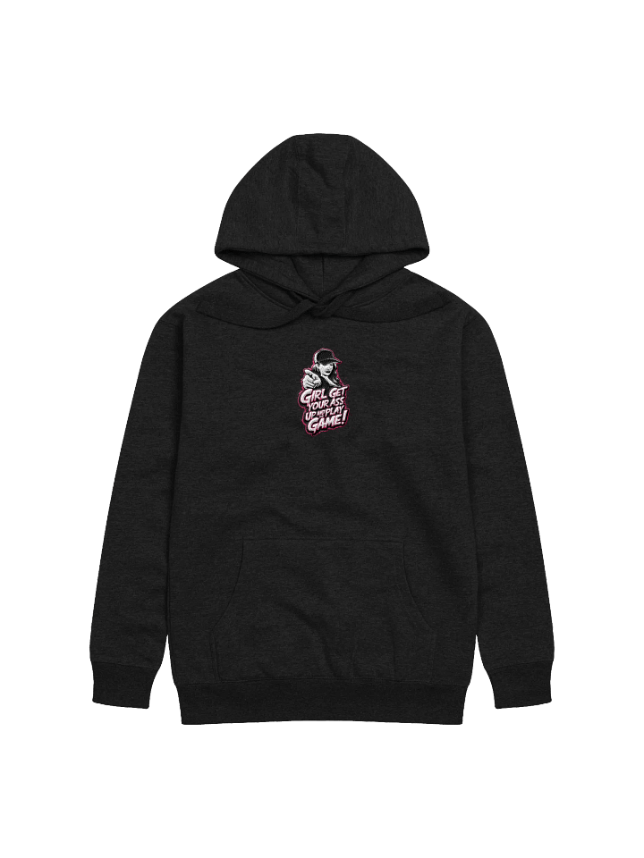 Get your ass up! Center Embroidered Hoodie product image (1)