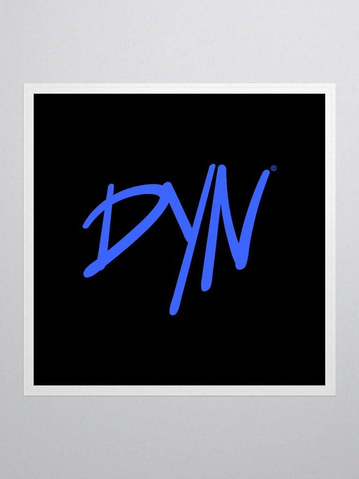DYN Logo Sticker (Blue) product image (1)