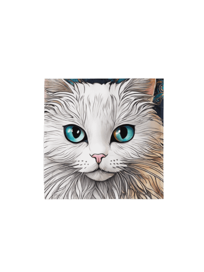 Serenity Blue Cat Eyes Bandana product image (1)
