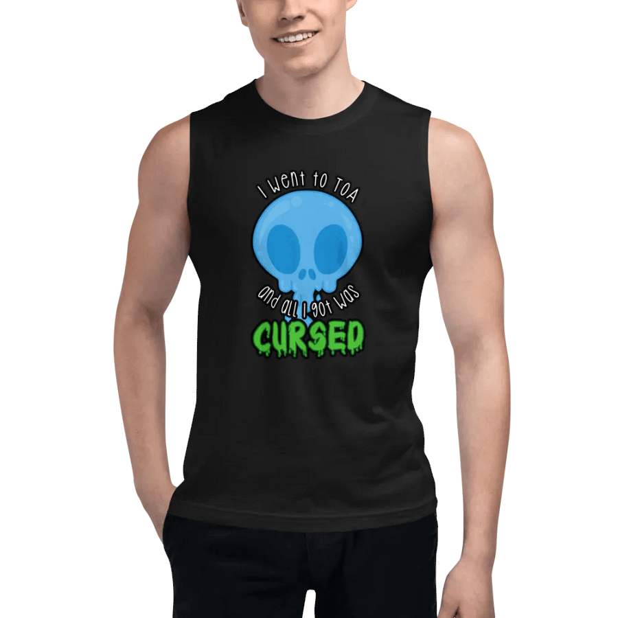 All I Got Was Cursed - Mage - Men's Style Muscle Tank product image (5)