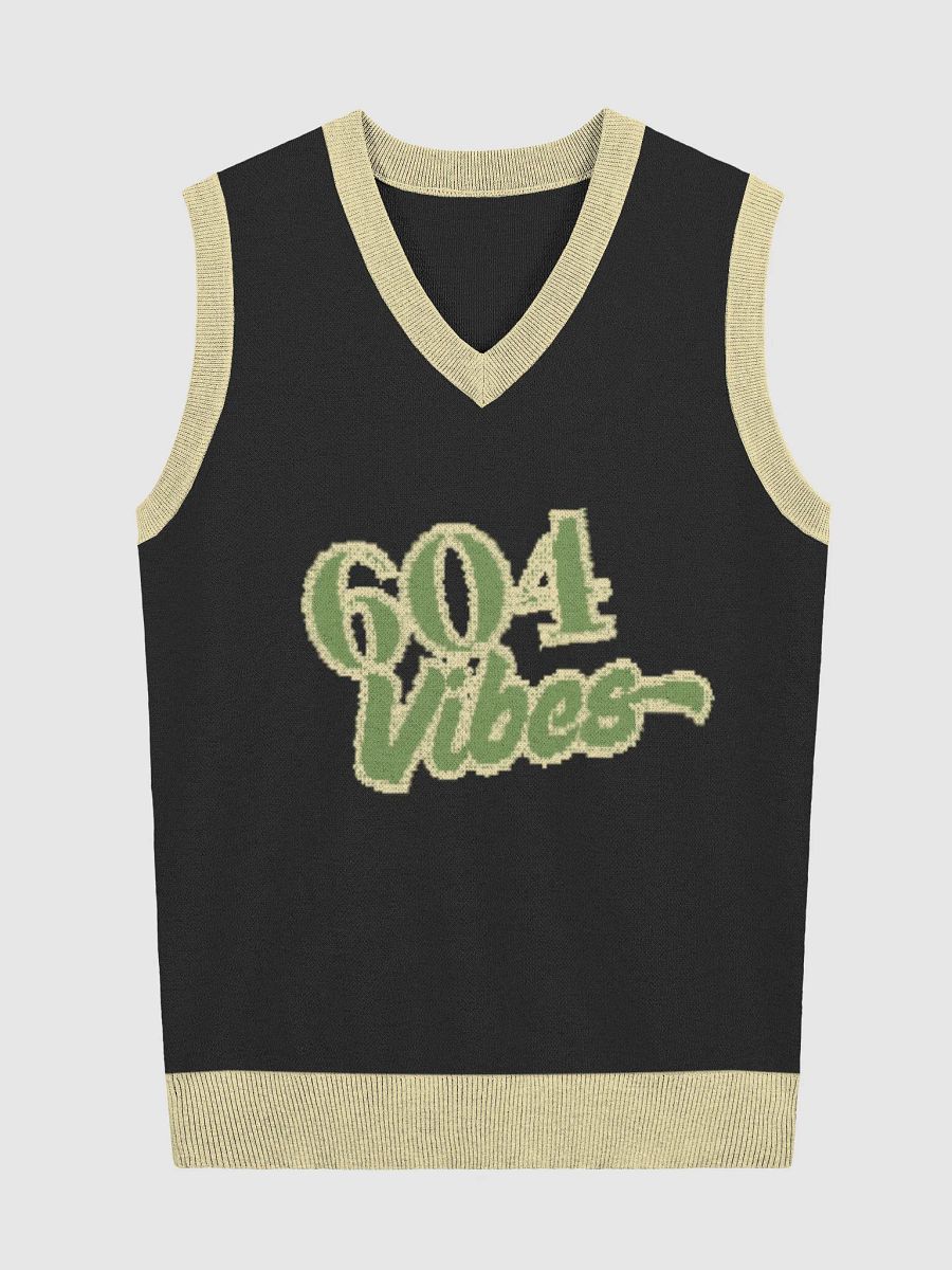 604 Vibes Knitted V-Neck Vest product image (3)