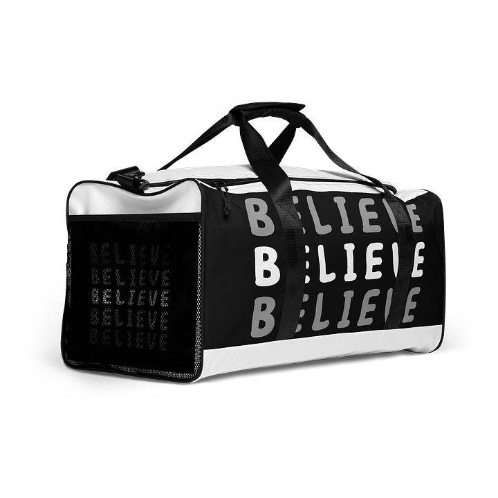 Believe Pattern All-Over Duffle Bag product image (2)