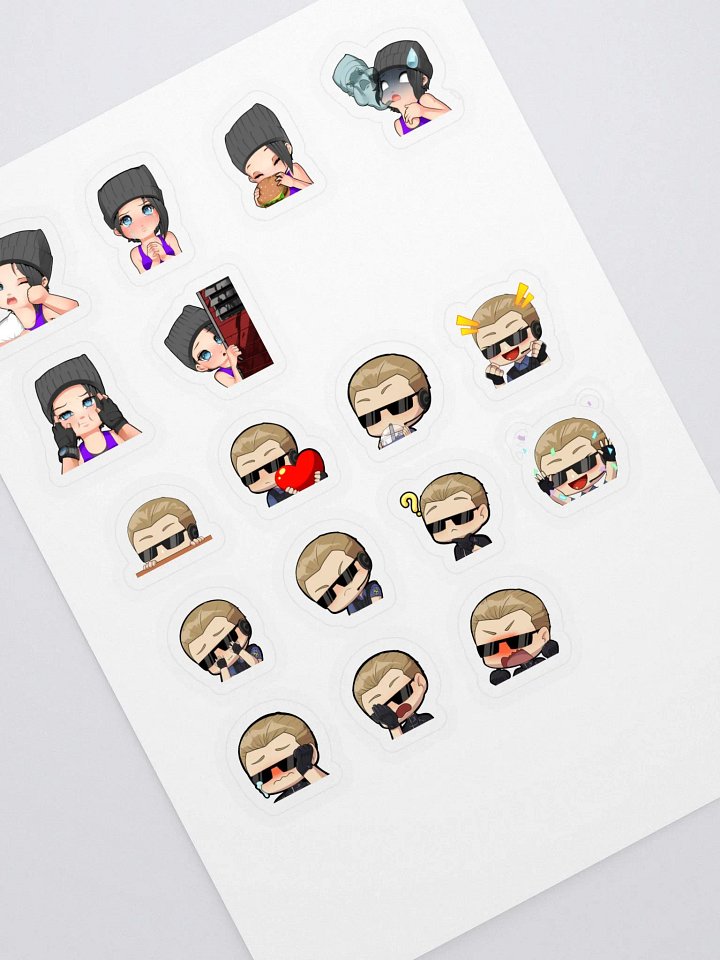 Emote Stickers! product image (1)