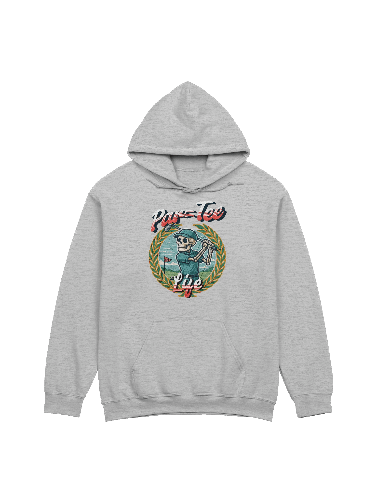 Par Tee Life Golfing Skeleton Golfer Hoodie product image (13)