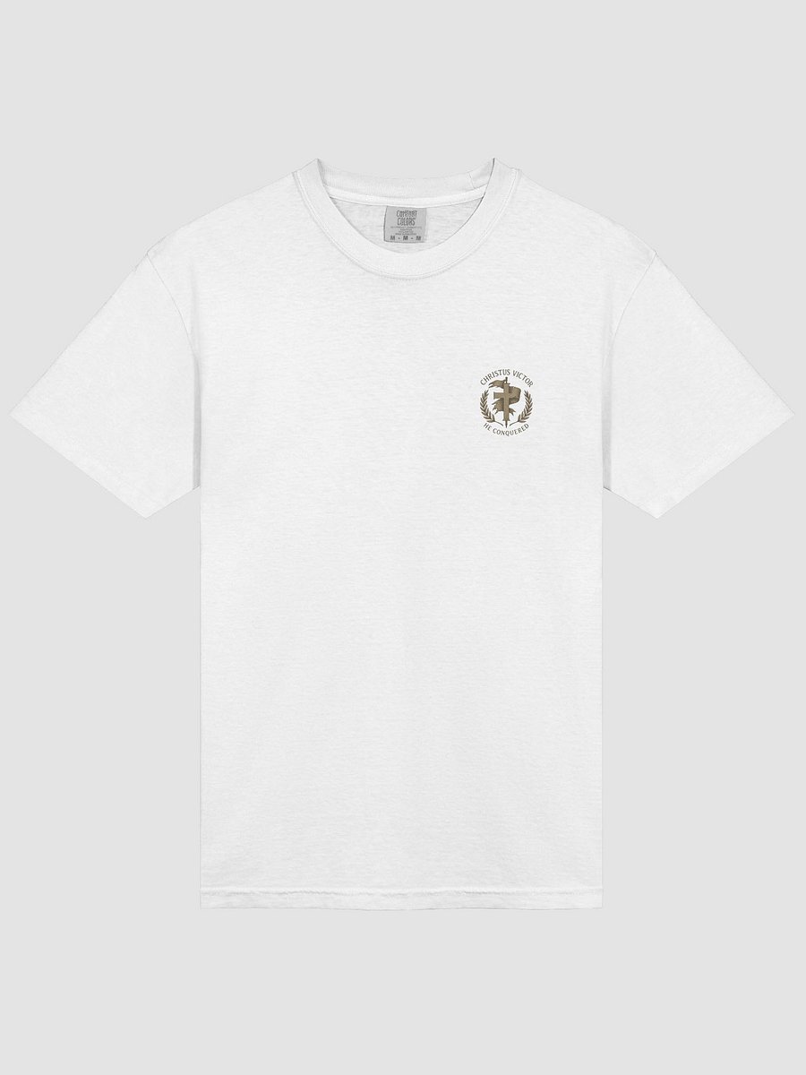 Christus Victor tee small emblem product image (3)