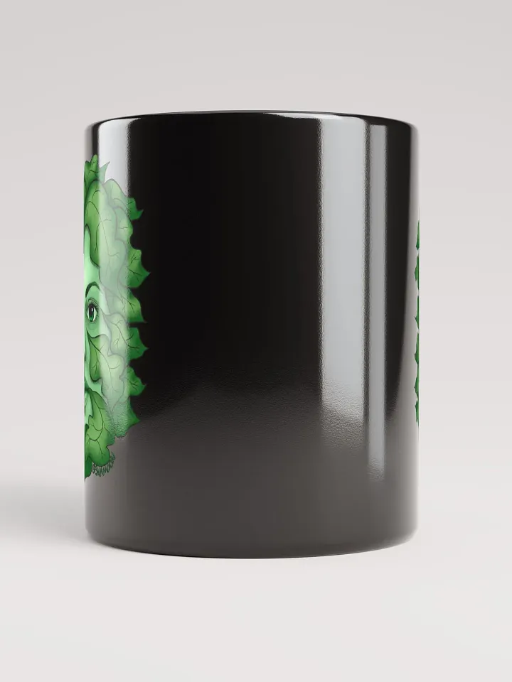 Green Goddess black coffee mug product image (2)