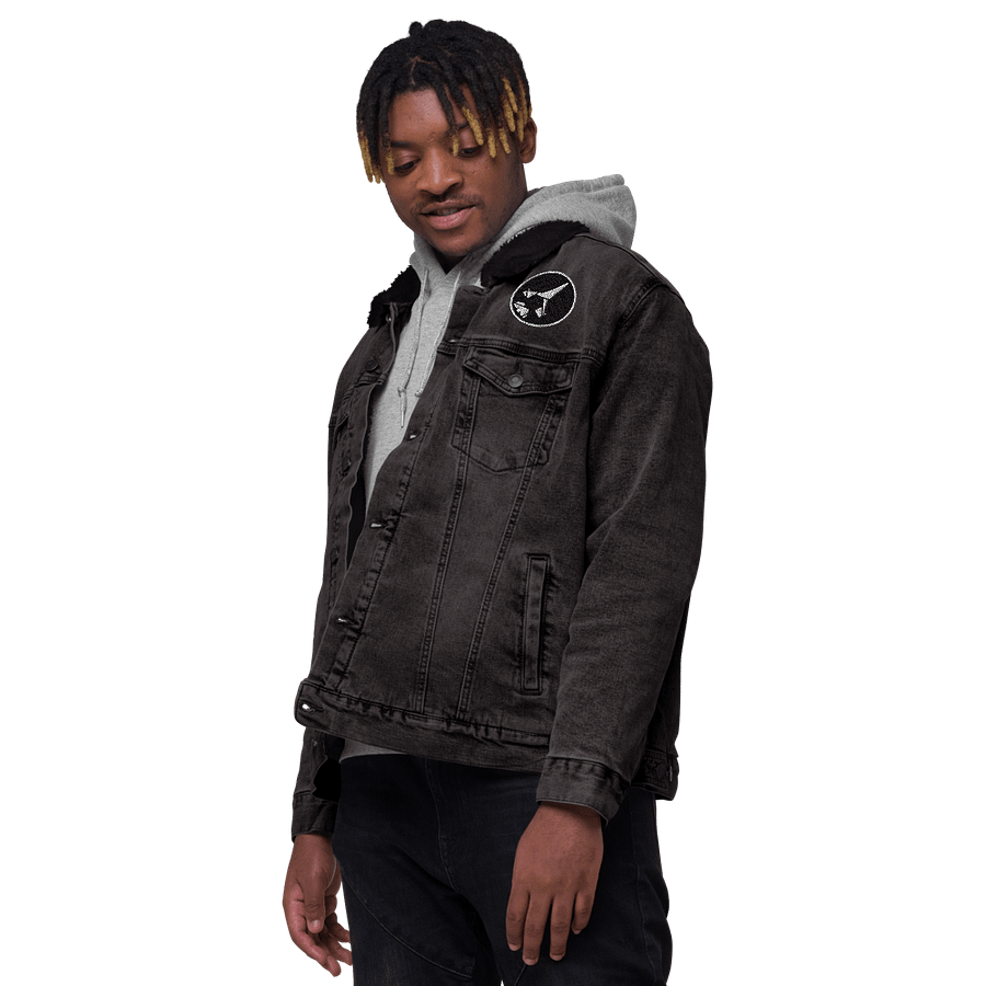 Sherpa Denim Jacket Channel Logo product image (9)