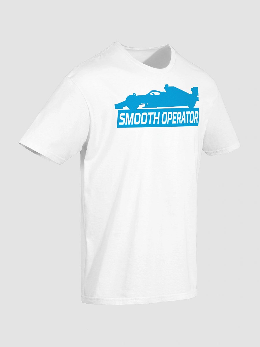 Smooth Operator Carlos Sainz Williams Racing F1 Car Silhouette T-Shirt - Iconic Nickname Fan Art product image (12)