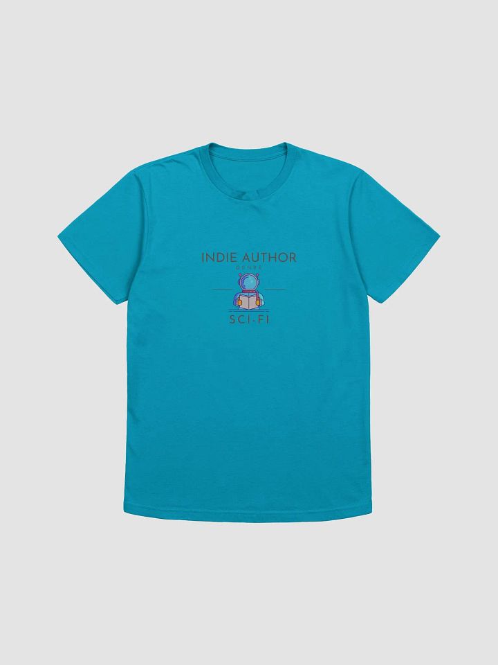 Indie Author Genre Sci-Fi Supersoft turquoise t-shirt product image (1)