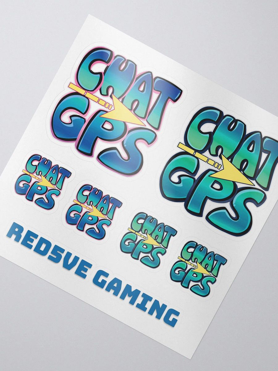 Red5ve Gaming ChatGPS Sticker Set 1 product image (2)