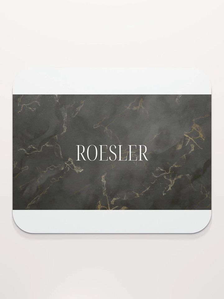 Marbled Monogram Mouse Pad product image (2)
